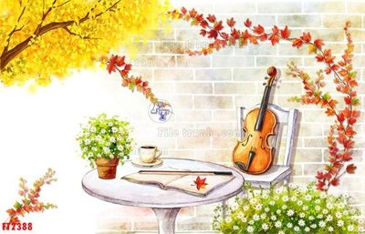 Download file gốc File psd tường quán cà phê FT2388 (dùng cho in ấn)