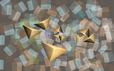 File in lụa File in tranh tường hiện đại FT24052 (tân cổ điển) File in tranh tường hiện đại FT24052