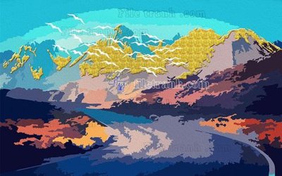 Tải về hình ảnh gốc File in tranh tường hiện đại FT24096 sắc nét