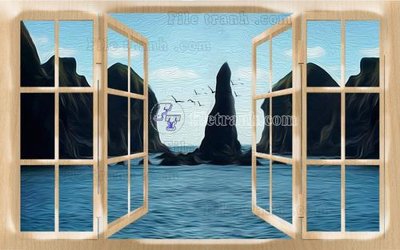 Download file gốc File in tranh tường hiện đại FT24100 (in mica) trang trí