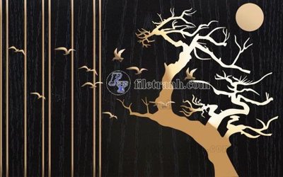 File ảnh File in tranh tường hiện đại FT24111 (gốc) in backdrop sự kiện