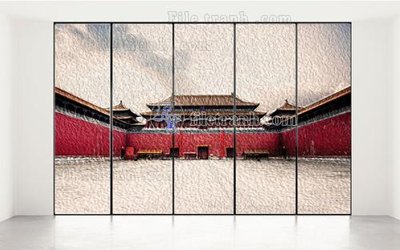 Tải file File in tranh tường hiện đại FT24114 (gốc) làm file thiết kế