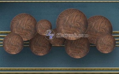 File gốc File in tranh tường hiện đại FT24118 (in mica) làm quà tặng