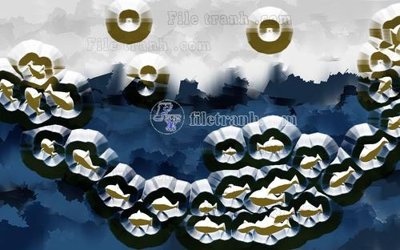 File ảnh File in tranh tường hiện đại FT24135 (gốc) cho trang trí nội thất