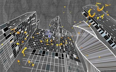 Tải file File in tranh tường hiện đại FT24140 (PSD) cho in ấn quảng cáo