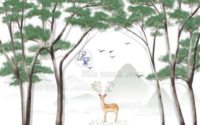 Tải file File in tranh tường hiện đại FT24145 (gốc) làm file quảng cáo