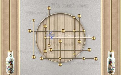 File tranh File in tranh tường hiện đại FT24164 (gốc) in film