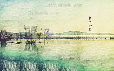 File PSD in ấn File in tranh tường hiện đại FT24185 (chất lượng cao)