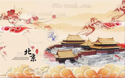 File gốc File in tranh tường hiện đại FT24196 (in tráng gương) hiện đại