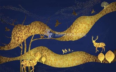 File gốc File in tranh tường hiện đại FT24268 (trang trí) cho phòng khách