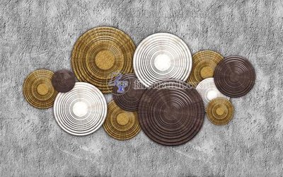 File tranh gốc in trần nhà File in tranh tường hiện đại FT24318 3D