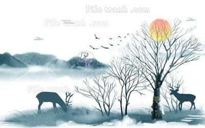 Tải file gốc File in tranh tường hiện đại FT24382 (in khổ lớn) không vỡ