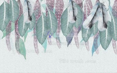 File tranh File in tranh tường hiện đại FT24401 (bản gốc) in lụa dán tường