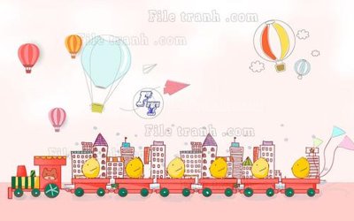 Tải file File in tranh tường hiện đại FT24440 (gốc) in tranh tráng gương