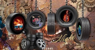 File gốc File psd tường quán cà phê FT2445 (cho in UV) siêu nét