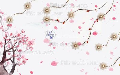 File gốc File in tranh tường hiện đại FT24513 (in lụa) cao cấp