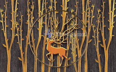 File gốc File in tranh tường hiện đại FT24521 (cho in ấn) từ Filetranh.com