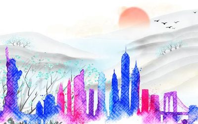 File ảnh File in tranh tường hiện đại FT24596 (gốc) in poster