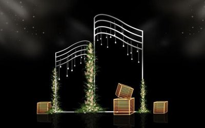 File in trần File in tranh tường hiện đại FT24625 (file gốc) xuyên sáng