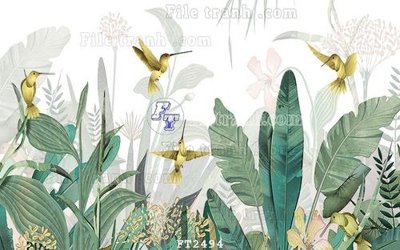 File tranh File psd tường quán cà phê FT2494 (gốc) in trên kính