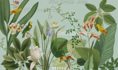 File ảnh File psd tường quán cà phê FT2502 (gốc) in Hiflex