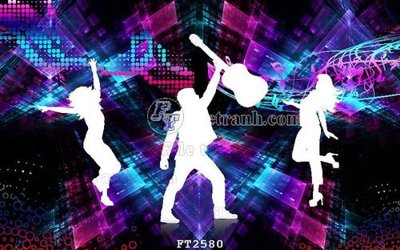 Tải file File psd tường quán cà phê FT2580 (gốc) làm tranh treo tường