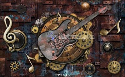 File gốc File psd tường quán cà phê FT2645 (in tráng gương) hiện đại