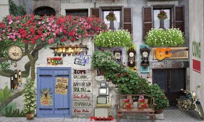 Download file File psd tường quán cà phê FT2703 (chất lượng in ấn)