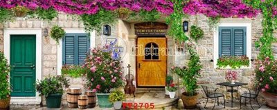 File ảnh gốc File psd tường quán cà phê FT2705 (chuyên in mica)