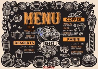 Tải file File psd tường quán cà phê FT2756 (gốc) in ấn chất lượng