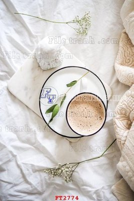 File tranh File psd tường quán cà phê FT2774 (ảnh gốc) cho in ấn kỹ thuật số