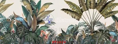 File gốc File psd tường quán cà phê FT2826 (in tráng gương) nghệ thuật