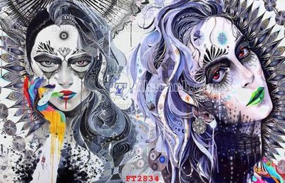 File in trần File psd tường quán cà phê FT2834 (bản gốc 3D) sống động