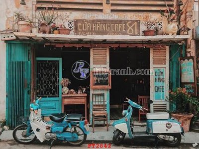 File gốc File psd tường quán cà phê FT2842 (ảnh chi tiết) để in lụa