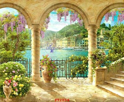 File gốc File psd tường quán cà phê FT2854 (in ấn) không giới hạn