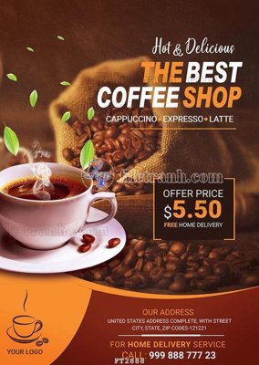 File gốc File psd tường quán cà phê FT2888 (trang trí) phòng trẻ em