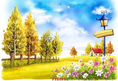 Hình ảnh file gốc in trần nhà File psd tường quán cà phê FT2889