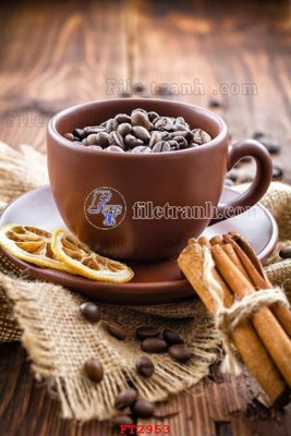 Download file tranh File psd tường quán cà phê FT2953 (file gốc PSD)