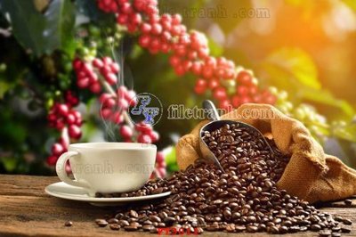 File tranh File psd tường quán cà phê FT3011 (gốc) in trên kính