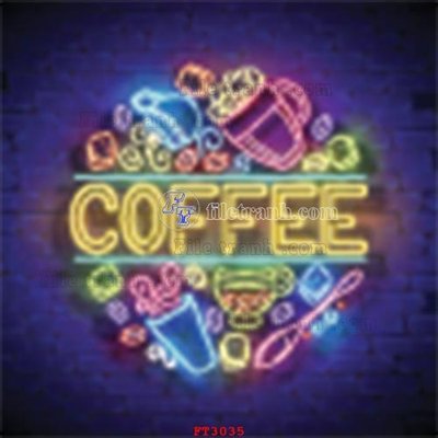 File gốc File psd tường quán cà phê FT3035 (ảnh rõ nét) để in