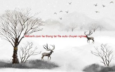 File tranh PSD File tranh dán tường cà phê nhà hàng FT3126 chất lượng cao