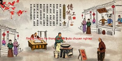 Download file gốc File tranh dán tường cà phê nhà hàng FT3156 (in lụa) cao cấp