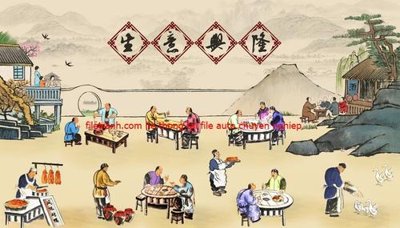 File tranh gốc File tranh dán tường cà phê nhà hàng FT3162 (sắc nét từng chi tiết)