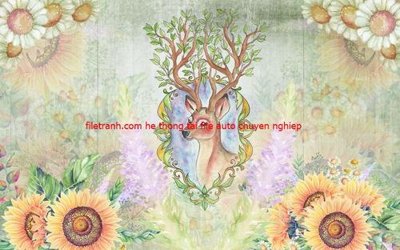 File ảnh File tranh dán tường cà phê nhà hàng FT3166 (gốc) in biển hiệu