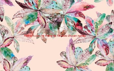 File tranh File tranh dán tường cà phê nhà hàng FT3197 (gốc) chủ đề con người