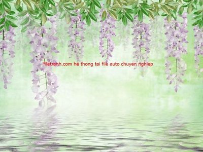 File in mica File tranh dán tường cà phê nhà hàng FT3201 (ảnh gốc) đẹp