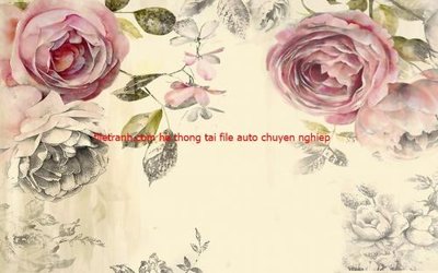 File tranh File tranh dán tường cà phê nhà hàng FT3227 (ảnh gốc) không bị mờ