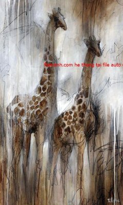 Hình ảnh file gốc in lụa File tranh dán tường cà phê nhà hàng FT3229