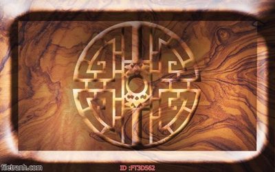 Tải file Tường nền 3D hiện đại FT3D562 (PSD) cho in tranh 3D