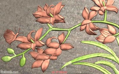 Tệp tin gốc Tường nền 3D hiện đại FT3D610 (dùng cho in ấn) chuyên nghiệp